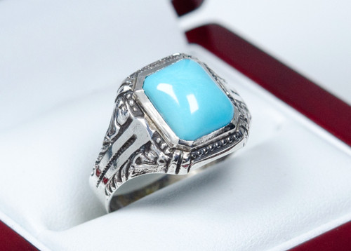 835 silber bague homme art - 835,