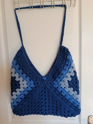 Sac main crochet fait - à, en