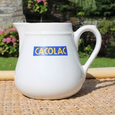 Vintage Cacolac 500ml Ceramic Small Advertising Pitcher