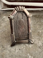 Objet religieux–Saint évêque–début XXe siècle art déco Ancien Vintage Collection