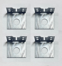 4x IKEA SUSPENSION FITTINGS, ANGLED FOR PAX WARDROBE PART # 102591 103691