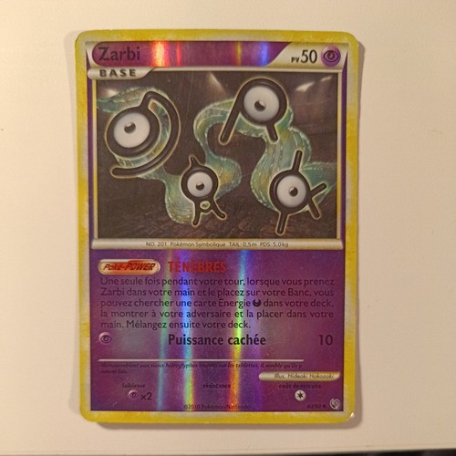 Carte pokemon zarbi holo - pokemon,