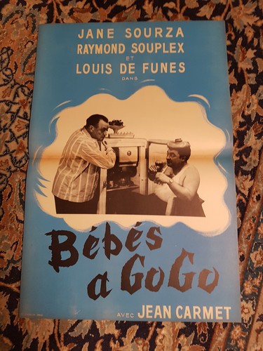 Affiche 1956 bébés gogo - affiche,