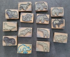 Lot de 14 tampons anciens