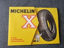 michelin bibendum cardboard leaflet tire automobilia tyre pull car car 