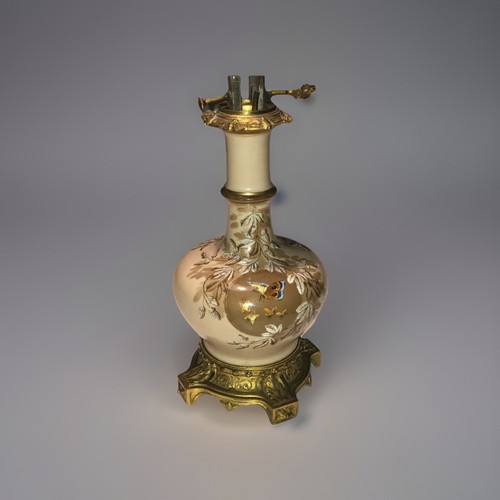 Pied lampe huile lépine - lampe, a
