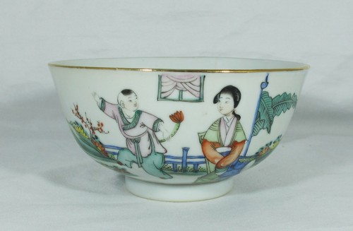 Ancien bol porcelaine - ancien,