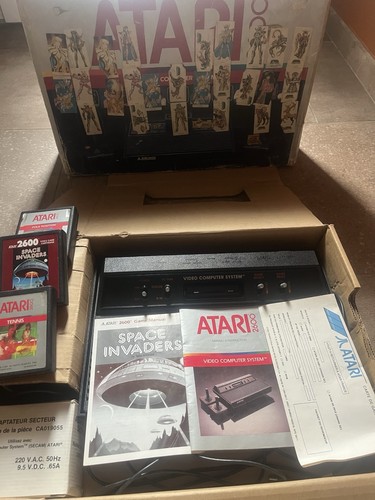 Atari 2600 secam console salon - secam,