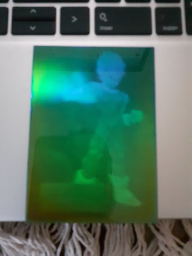 Carte hologramme dragon - carte, ball