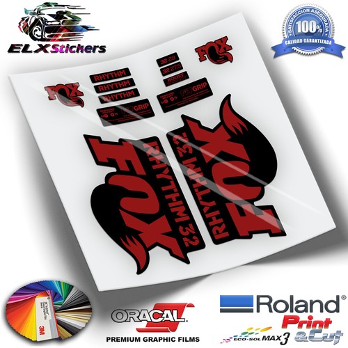 Autocollant stickers fourche - autocollant,