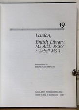 Londres, Britannique Bibliothèque, Ms Add. 39569, Facsimile (17th C.Clavier DVD