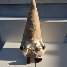 Gnome De Noël 🎄 Beige Neuf