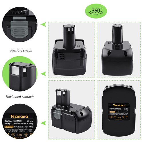 18v 5ah batteria - per, hitachi