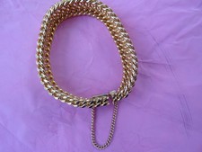 Gourmette bracelet maille