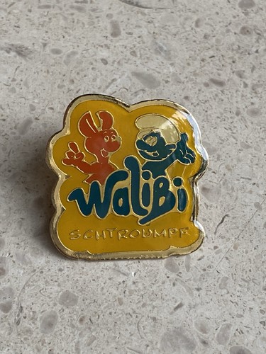 Pin walibi schtroumpf - pin’s, +