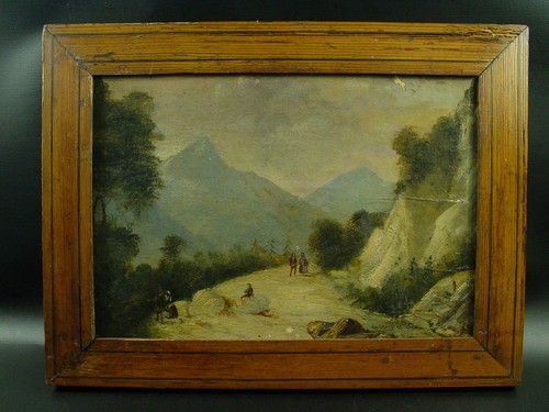 Ancien tableau peinture huile