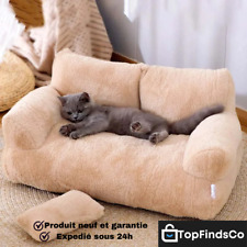 Canapé-lit en peluche pour