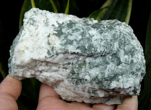 Quartz blanc chlorite - blanc, &