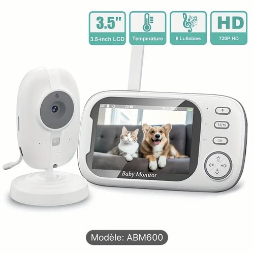 Babyphone moniteur caméra - moniteur, +