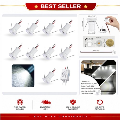 Mini spot led encastrable - mini,