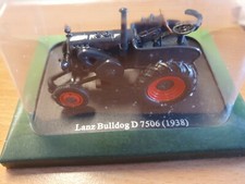 UH / Hachette - TRACTEUR Lanz Bulldog D 7506 1938 gris Neuf boite taché leger
