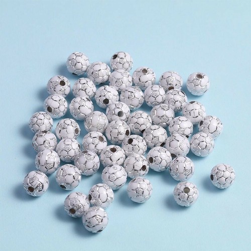 Perles ballon football - 10, de