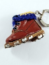 KEYCHAIN - 3D Miniature - HIKING SHOE - Mountains, Alps - 1960s -