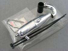 Vintage Kyosho V-One RRR EVO 39065 39068 Polished EX Tuned Pipe & Header Set Mnt