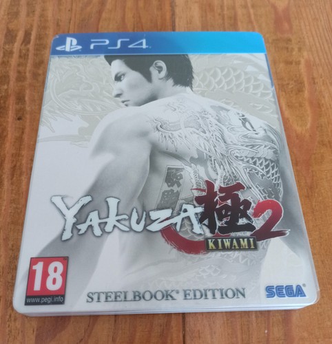 Yakuza kiwami steelbook - yakuza,