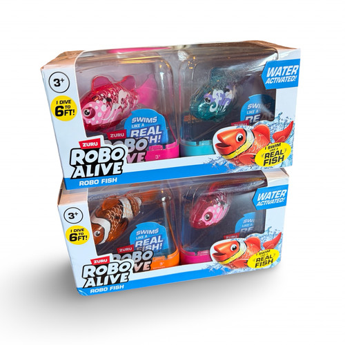 Zuru robo alive - robo, 4pk
