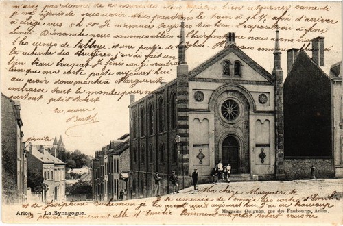 Judaica arlon synagogue - arlon, la