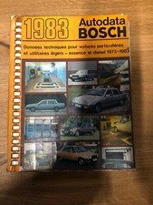 AUTODATA BOSCH 1983 DONNEES