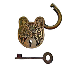 Ancien cadenas ancien vintage