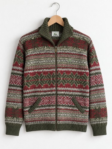 Gilet zippé lacoste laine - zippé,