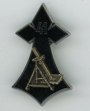 Infantry 41° RI Ermine Patent Servant Mortar 81 Bronze