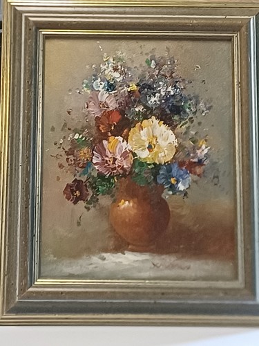 Tableau bouquet fleurs à - tableau,