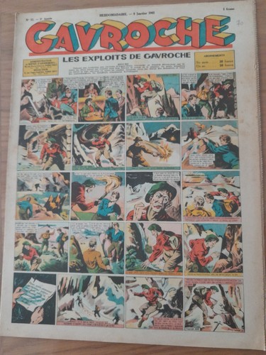 Rare gavroche hebdomadaire - ,
