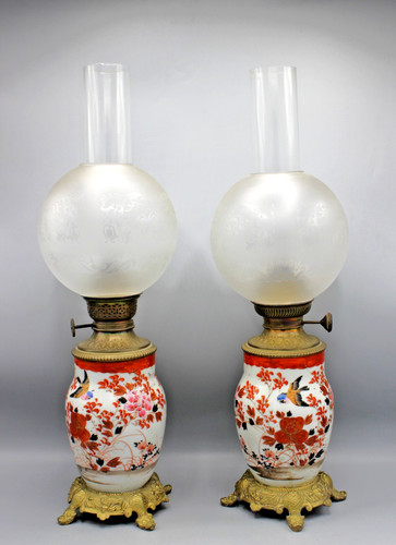 Ancienne paire lampes - ancienne,