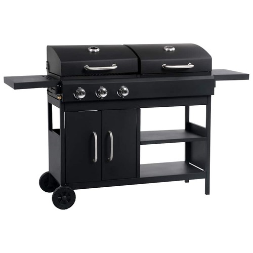 Barbecue combiné charbon - barbecue,
