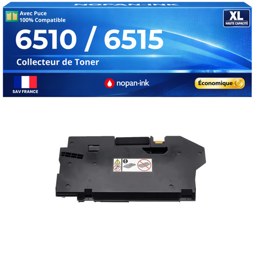 Bac usagé compatible pour