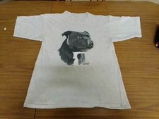 Vintage 1987 Staffordshire Bull Terrier Shirt XL
