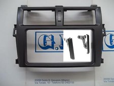 TOYOTA Model VERSO-S VERS S Single 2 DIN Dual Monitor Car Radio Mask