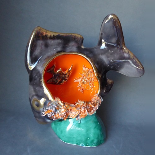 Ancienne petite lampe - ancienne, en