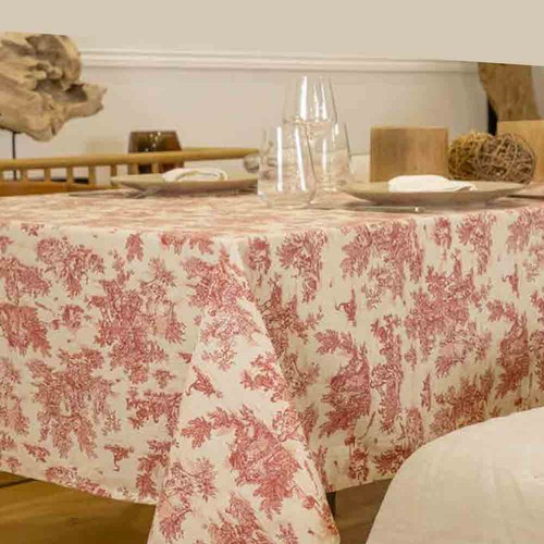 Nappe rectangulaire coton - nappe,