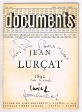 JEAN LURCAT (PEINTRE CERAMISTE