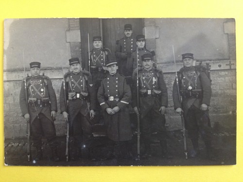 Carte photo service militaires - photo,