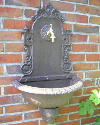 Fontaine murale jardin - murale,