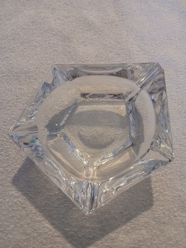 Cendrier cristal daum - en, de