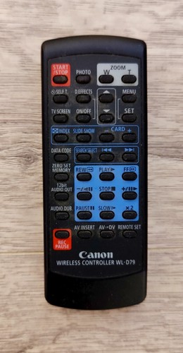 Canon d79 télécommande - canon, wl-d79