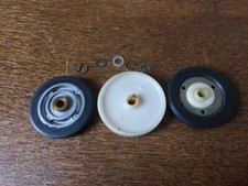 AKAI 1722 3 galets d'entrainement pour magnetophone a bande vintage hifi stereo